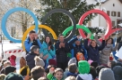 GIOCHI INVERNALI DI MILANO CORTINA 2026 LA VAL DI FIEMME INAUGURA CERCHI E AGITOS