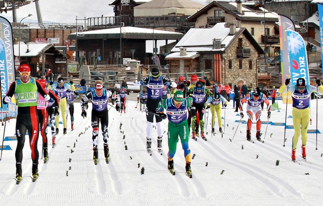 A Livigno Show Visma Ski Classics