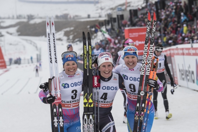 Bjørgen fa subito selezione e vince la 30 km TC femminile di Oslo